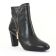 boots talon noir mode femme automne hiver vue 1
