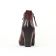 boots talon rouge bordeaux mode femme automne hiver vue 7