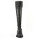 bottes stretch noir mode femme automne hiver vue 6