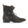 bottines à lacets gris taupe mode femme automne hiver vue 2