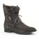 bottines à lacets gris taupe mode femme automne hiver vue 1