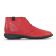 chaussures confort rouge mode femme automne hiver vue 2