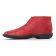chaussures confort rouge mode femme automne hiver vue 3