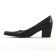 escarpins à talon carré noir mode femme automne hiver vue 3