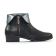 low boots noir gris argent mode femme automne hiver vue 2