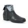 low boots noir gris argent mode femme automne hiver vue 1