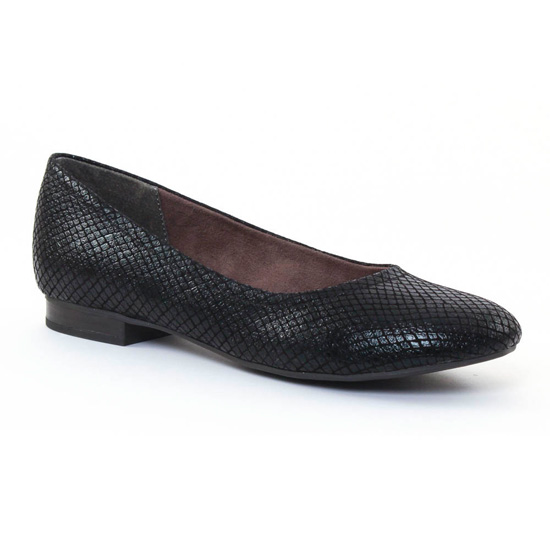 Ballerines Tamaris 22115 Black, vue principale de la chaussure femme