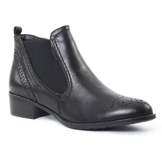Bottines Et Boots Tamaris 25488 Black, vue principale de la chaussure femme