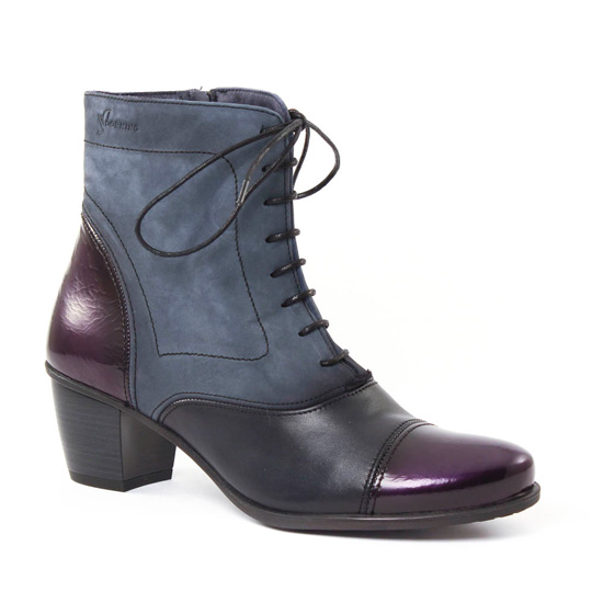 Bottines Et Boots Dorking 6072 Brisda Bleu, vue principale de la chaussure femme