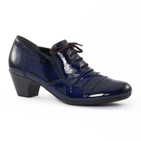 Chaussures À Lacets Rieker 50561 Blue, vue principale de la chaussure femme