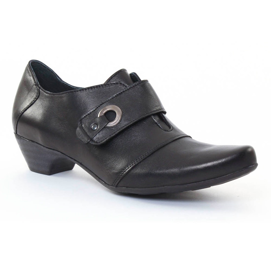 Mocassins Scarlatine 2214 Noir, vue principale de la chaussure femme