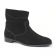boots confort velours noir mode femme automne hiver vue 1
