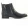 boots élastiquées noir paillettes mode femme automne hiver vue 2