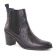 boots élastiquées python bleu mode femme automne hiver vue 1