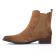 boots élastiquées velours marron mode femme automne hiver vue 3