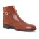 boots Jodhpur marron clair mode femme automne hiver vue 1