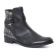 boots noir python gris mode femme automne hiver vue 1