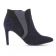 low boots bleu noir mode femme automne hiver vue 2