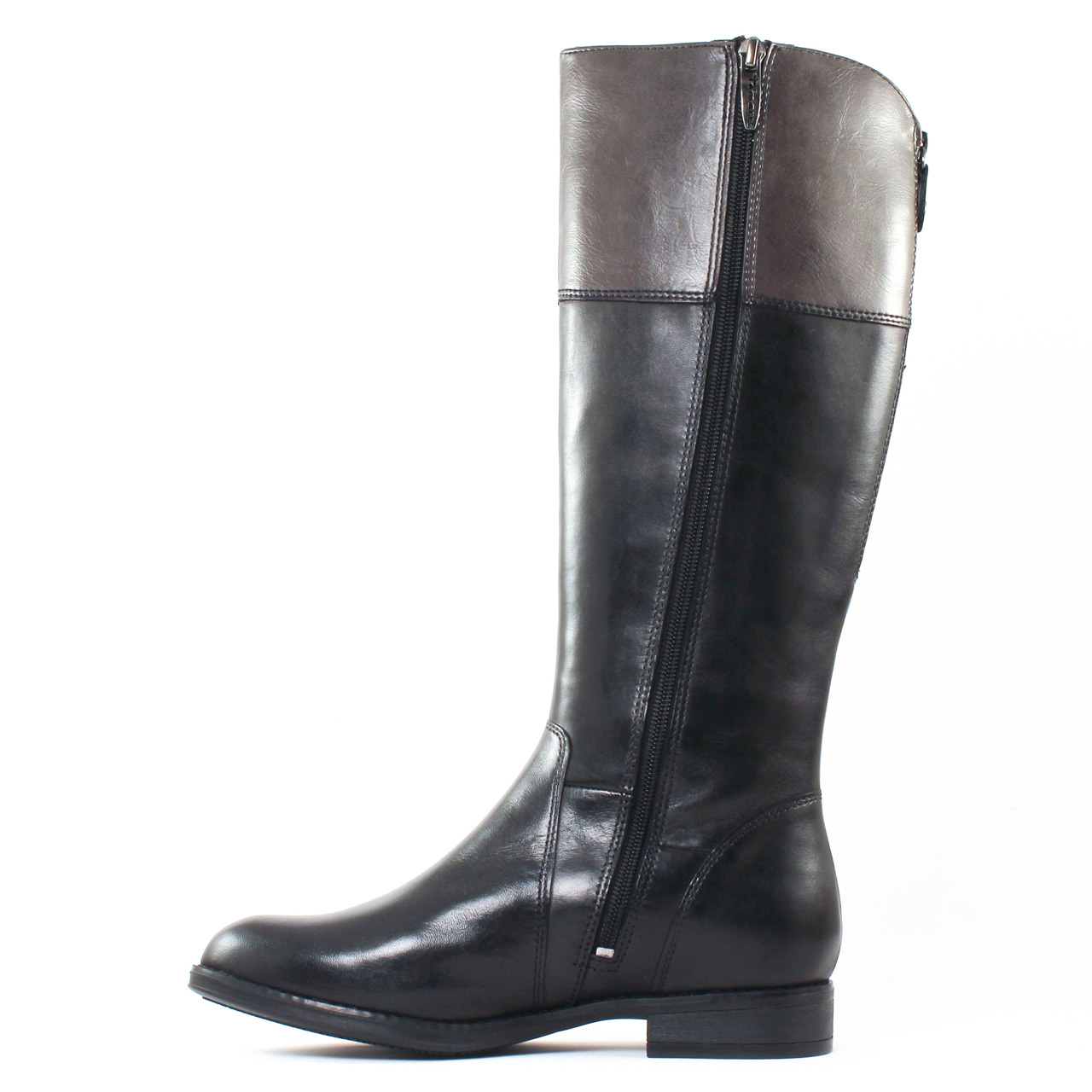 Bottes Cavalières Femme En Similicuir - Talon Large, Mollet Ajusté, Confortables Pour Automne/hiver