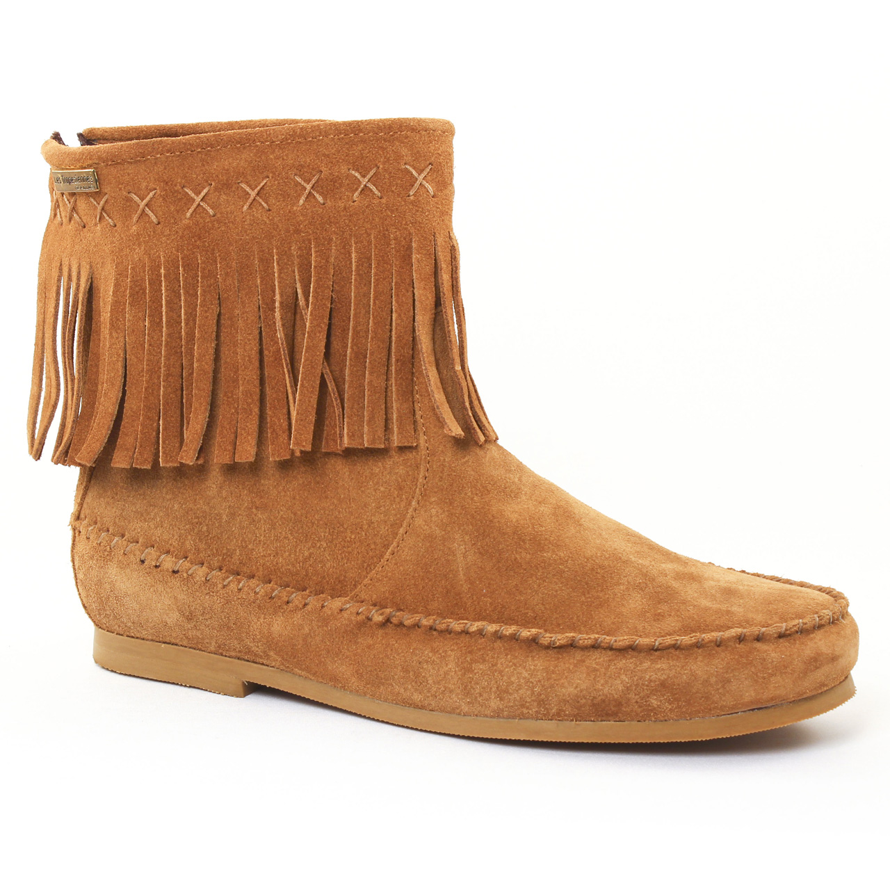 Boots best sale franges femme