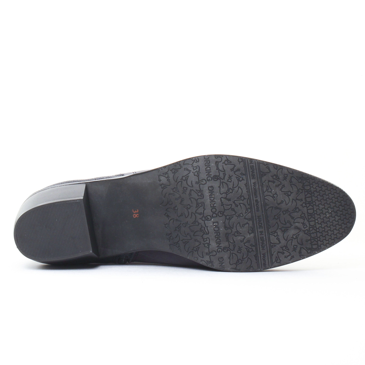talon femme bleu marine