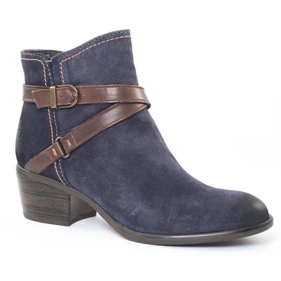 Bottines Et Boots Tamaris 25010 Navy, vue principale de la chaussure femme