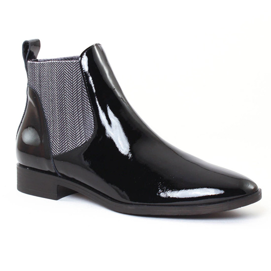Bottines Et Boots Jb Martin Fute Noir, vue principale de la chaussure femme