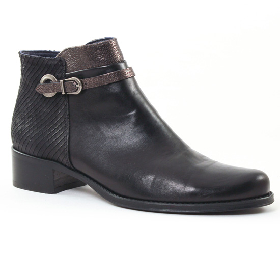 Bottines Et Boots Dorking 6835 Noir, vue principale de la chaussure femme