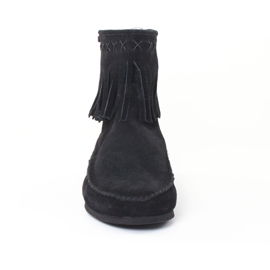 boots noir mode femme automne hiver - Photo Produit 6