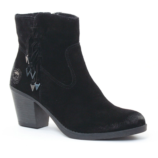 Bottines Et Boots Marco Tozzi 25375 Black Antic, vue principale de la chaussure femme