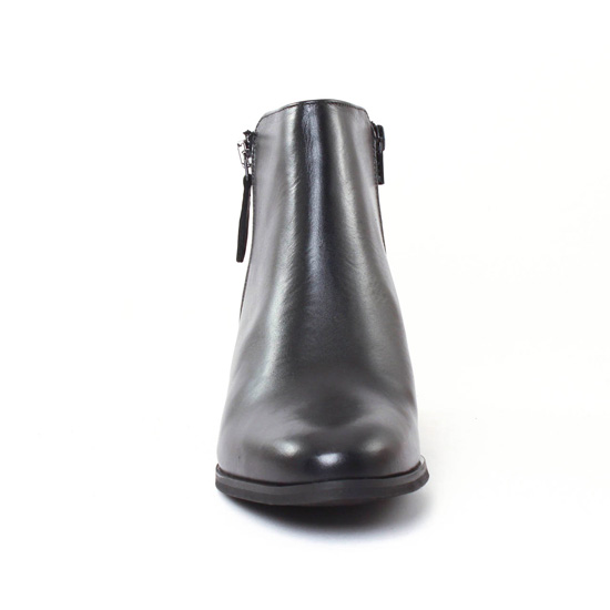 boots talon noir reptile mode femme automne hiver - Photo Produit 6