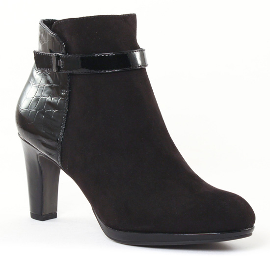 Boots Talon Tamaris 25315 Black, vue principale de la chaussure femme
