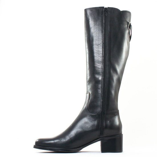bottes noir mode femme automne hiver - Photo Produit 3