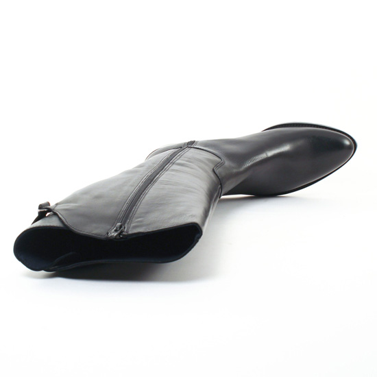 bottes noir mode femme automne hiver - Photo Produit 4