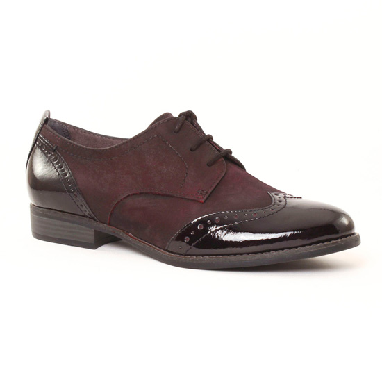 chaussure femme bordeau