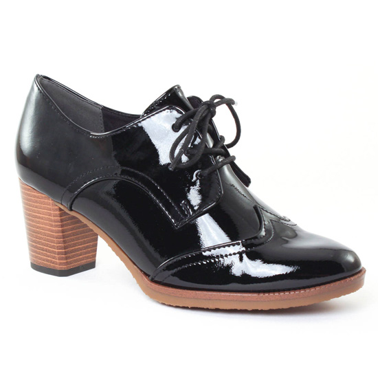 Chaussures À Lacets Marco Tozzi 23300 Black, vue principale de la chaussure femme