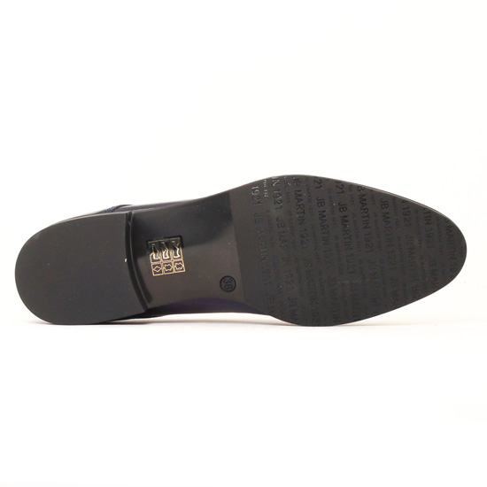 derbies vernis bleu mode femme automne hiver - Photo Produit 5