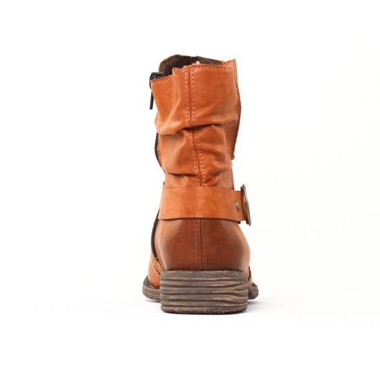 boots marron mode femme automne hiver - Photo Produit 7