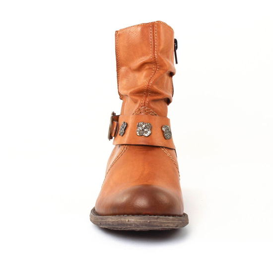 boots marron mode femme automne hiver - Photo Produit 6
