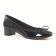 ballerines talon vernis noir mode femme automne hiver vue 1