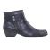 boots bleu marine mode femme automne hiver vue 2