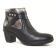 boots confort noir argent mode femme automne hiver vue 1
