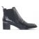 boots élastiquées noir mode femme automne hiver vue 2