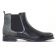 boots élastiquées noir python mode femme automne hiver vue 2