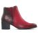 boots élastiquées rouge python mode femme automne hiver vue 2