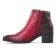 boots élastiquées rouge python mode femme automne hiver vue 3