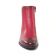 boots élastiquées rouge python mode femme automne hiver vue 6