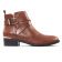 boots Jodhpur marron mode femme automne hiver vue 2