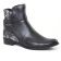 boots noir python mode femme automne hiver vue 1
