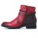 boots rouge python mode femme automne hiver vue 3